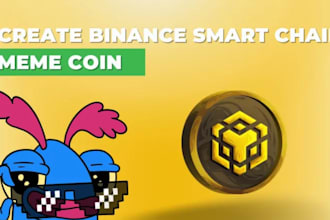 develop your own memecoin cryptocurrency on bsc, ethereum or solana