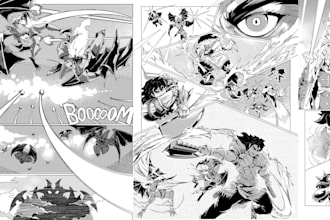 anime manga panel nsfw mangaka illustration comic book page webtoon manga artist