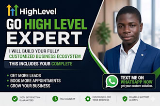 build your gohighlevel CRM and lead follow up automation system