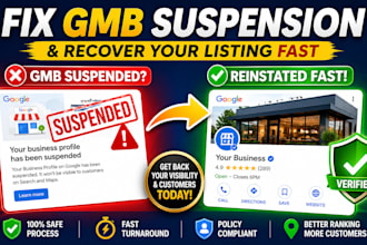 reinstate suspended google business profile fix gmb suspension and denied appeal