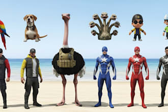 make gta 5 and fivem ped , animal ped and modification