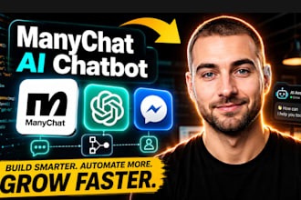 be your manychat expert for ai chatbot automation with chatgpt or claude ai