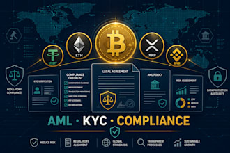 draft aml kyc compliance policies and training for msbs fintech and crypto