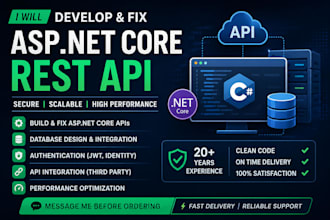 develop dot net web apps  apis and enterprise solutions