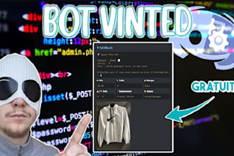 build vinted bot, amazon bot, bestbuy bot, pokemon center, ebay bot, bestbuy bot