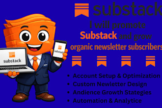organically increase website traffic, substack subscriber, author book promotion
