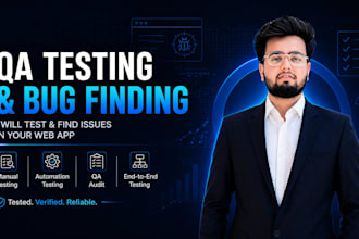 test, debug and improve your web app, saas mvp, apis
