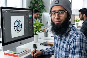 create a unique brand identity and logo deisgn