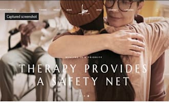 design wix psychology website mental health care website therapy website