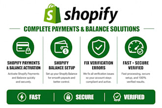 enable shopify payment gateway, shopify balance for your store