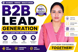 provide targeted b2b leads with verified contact data