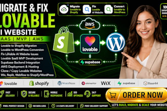 migrate lovable to shopify fix lovable to wordpress lovable ai website saas mvp