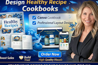 do canva cookbook layout design recipe cookbook design paperback book formatting