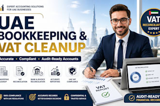 do uae accounting cleanup tax filing  vat reconciliation for businesses