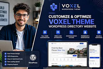 customize and optimize voxel theme wordpress directory website