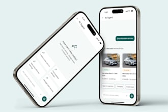 design mobile app and web app UX UI in figma
