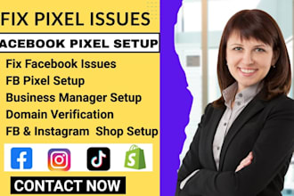 fix facebook pixel, fix meta pixel errors, setup capi, setup ads account