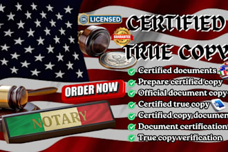notarize usps form 1583, poa, certify true copy, affidavit, will, irs, legal doc