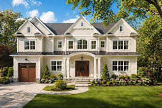 redesign home exterior front house exterior building architectural rendering