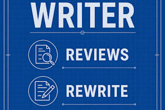 review or rewrite your content and feedback