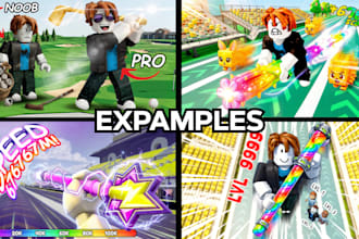 make a roblox thumbnail