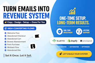 build your complete email flow system