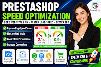 optimize prestashop speed core web vitals performance fix