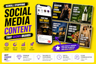 design high converting social media posts