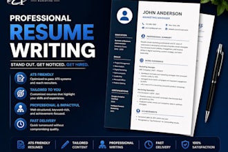 professional resume writing, CV, cover letter design