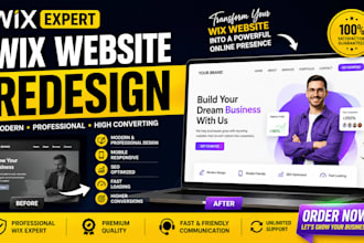 redesign wix website design wix website redesign wix studio redesign wix website