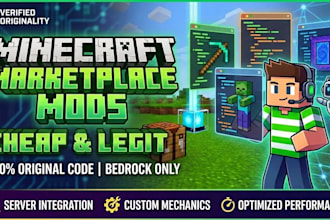 give you minecraft marketplace mods cheaper