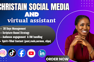 be your christian VA church brand with faith based church social media manager
