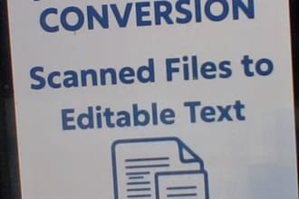 do fast hindi and urdu typing , pdf to word data entry