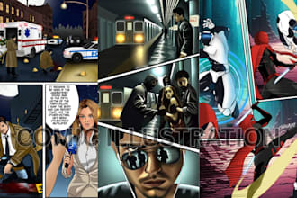 draw quality comic page nsfw comic book graphic novel nsfw manga as comic artist