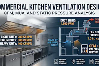 design commercial kitchen hood cfm and makeup air mua ventilation system