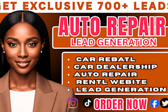 high converting 700 auto repair leads facebook ads, car repair leads in 24hrs