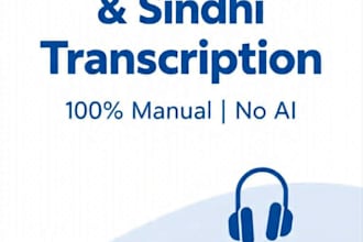 transcribe urdu sindhi audio to text