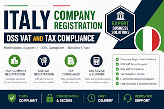 guide you through italy company registration vat  tax compliance