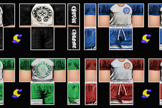 sell famous roblox clothing