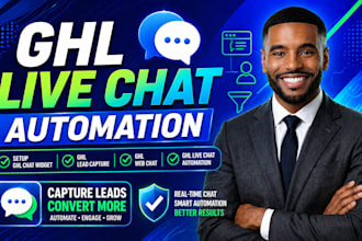 setup ghl chat widget, ghl lead capture, ghl web chat, ghl live chat automation