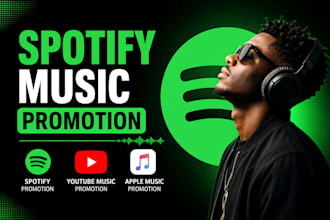spotify music promotion youtube music apple music promotion