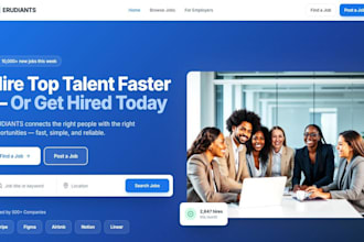 design recruitment, job board, portal, staff hiring, agency, recruiting website