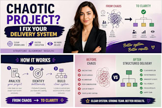 fix your chaotic project and create a clear delivery system