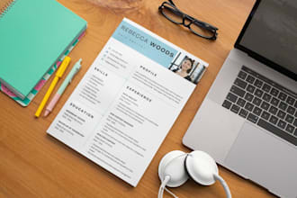 write, edit, update, format and design your professional resume or cv