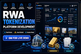 build rwa tokenization platform for real estate, fractional ownership web3 app
