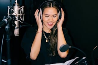 be your female singer songwriter and a producer in english and in french