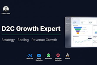 create a full d2c growth strategy for your brand