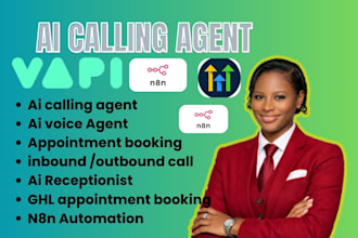 ai voice agent ai calling agent n8n ai receptionist vapi ai retell gohighlevel