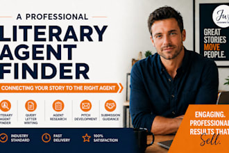 find best literary agent for your book, novel, script, or screenplay submission