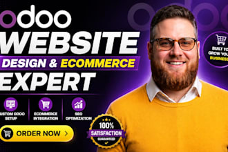 install, design, redesign odoo website, customize ecommerce odoo store, odoo seo